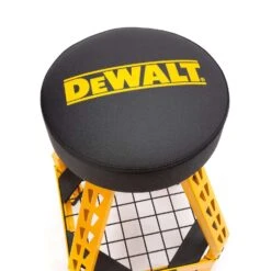 DeWalt Black Vinyl / Foam Swivel Barstool -Oolys Shop 97ad7470 7d33 48d4 8a24 20f6988596fa