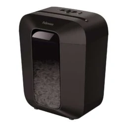 Fellowes Powershred LX50 9 Sheet Capacity 4.4 Gal Cross-Cut Shredder