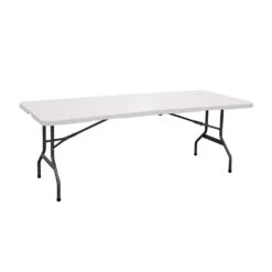Living Accents 30 In. W X 72 In. L Rectangular Fold-in-Half Table
