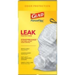 Glad Force Flex 13 Gal Fresh Scent Tall Kitchen Bags Drawstring 110 Pk 0.72 Mil -Oolys Shop a5a7163a 2570 48d5 b021 e1b65bfe32fd