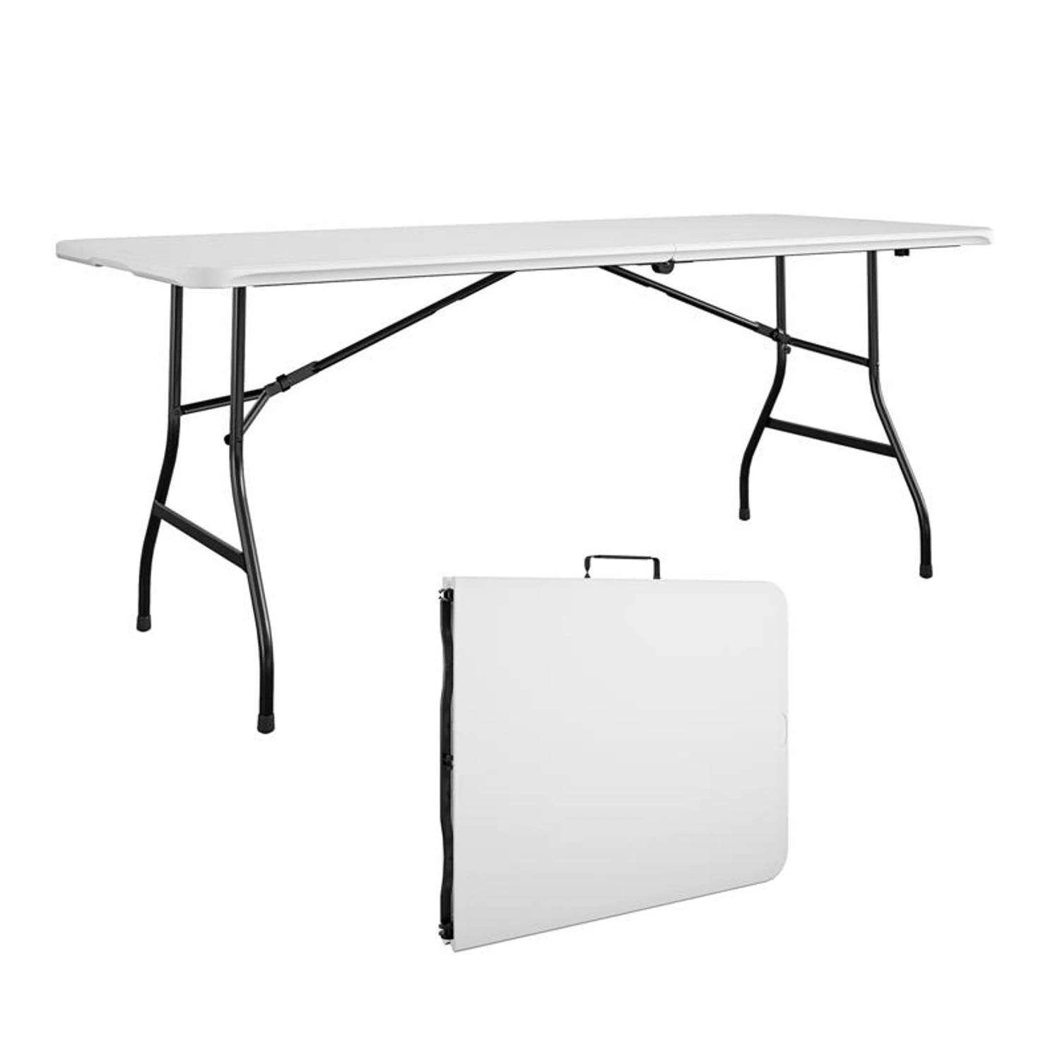 Cosco Casual 29.69 In. W X 72 In. L Rectangular Folding Buffet Table 1 Cosco Casual 29.69 In. W X 72 In. L Rectangular Folding Buffet Table