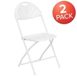 Flash Furniture Hercules White Plastic Contemporary Folding Chair 2 Pk -Oolys Shop aec26c60 1c61 4eb3 8697 ccb7817e2ce7