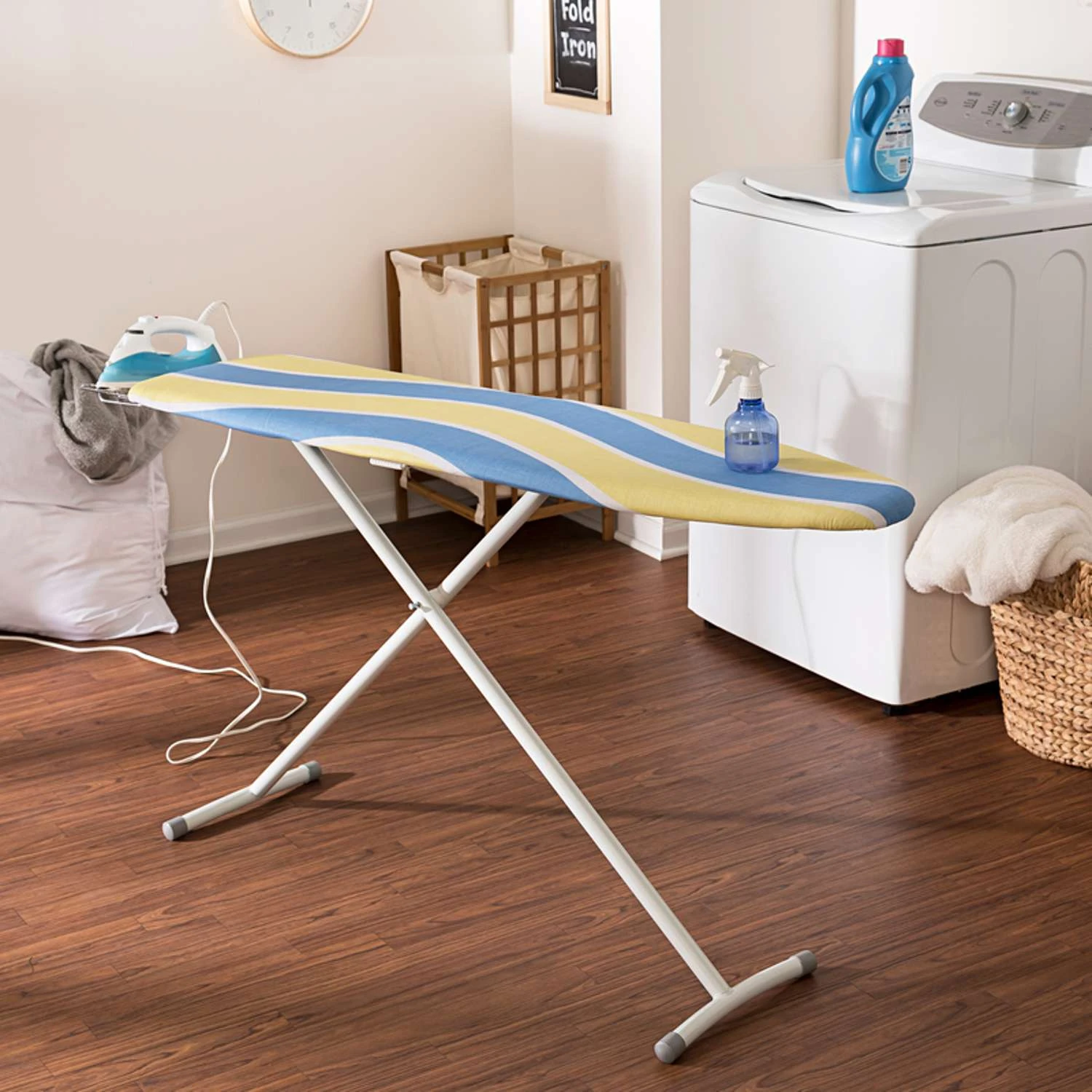 Honey-Can-Do 36 In. H X 54 In. W X 13 In. L Ironing Board With Iron Rest Pad Included 4 Honey-Can-Do 36 In. H X 54 In. W X 13 In. L Ironing Board With Iron Rest Pad Included - Image 4