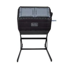 Black & Decker Black+Decker 40 Gal Black Plastic/Steel Tumbling Composter Lid Included
