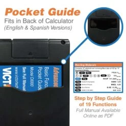 Victor C6000 Orange 8 Digit Construction Calculator 10 Victor C6000 Orange 8 Digit Construction Calculator -Oolys Shop b1d264f8 3fa3 42aa 9acc e7e991b30aff