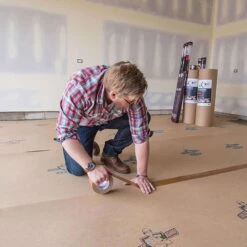 Surface Shields Builder Board Tape 3 In. W X 180 Ft. L Tape Brown -Oolys Shop b4092484 5567 40da b60a 57ad9a31e2d3