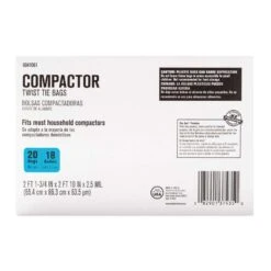 Ace 18 Gal Compactor Bags Twist Tie 20 Pk 2.5 Mil -Oolys Shop b7d54900 4ac0 48de ad73 3de1784920d2