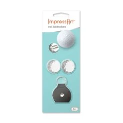 ImpressArt Aluminum Golf Marker Project Kit 2 Pk