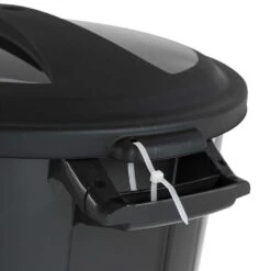 United Solutions Rough & Rugged 32 Gal Black Plastic Garbage Can Lid Included -Oolys Shop bc1e73b6 2a03 415b 9a5b eb2cfe0e14cb