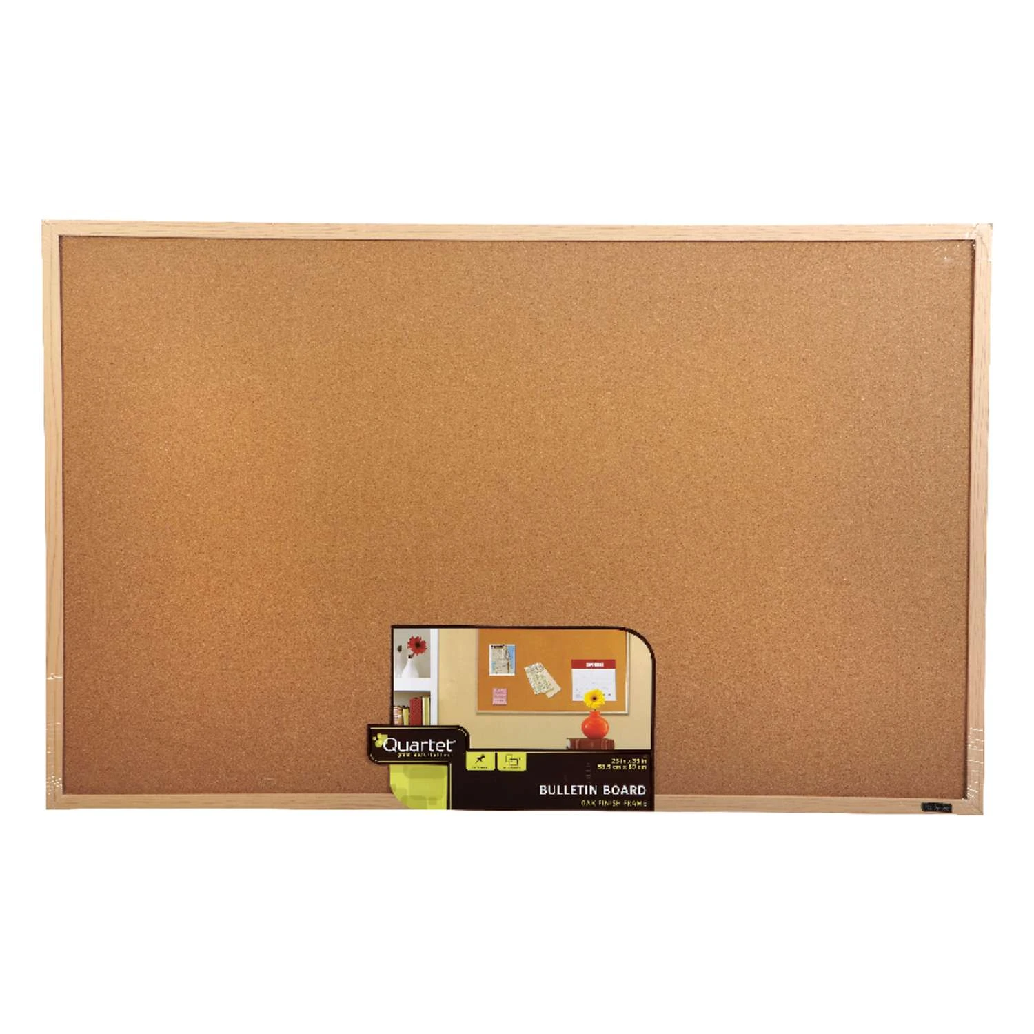 Quartet 22.5 In. H X 35 In. W Screw-Mounted Bulletin Board 1 Quartet 22.5 In. H X 35 In. W Screw-Mounted Bulletin Board