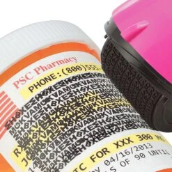 PLUS Guard Your ID 3.25 In. H X 1.8 In. W Round Pink Identity Protection Roller 1 Pk -Oolys Shop bfd7e6a2 9a35 4e31 ad14 75d268c11067