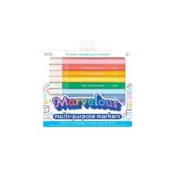 OOLY Assorted Felt Tip Paint Marker 12 Pk