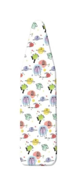 Whitmor 15 In. W X 54 In. L Cotton Multicolored Elements Ironing Board Cover