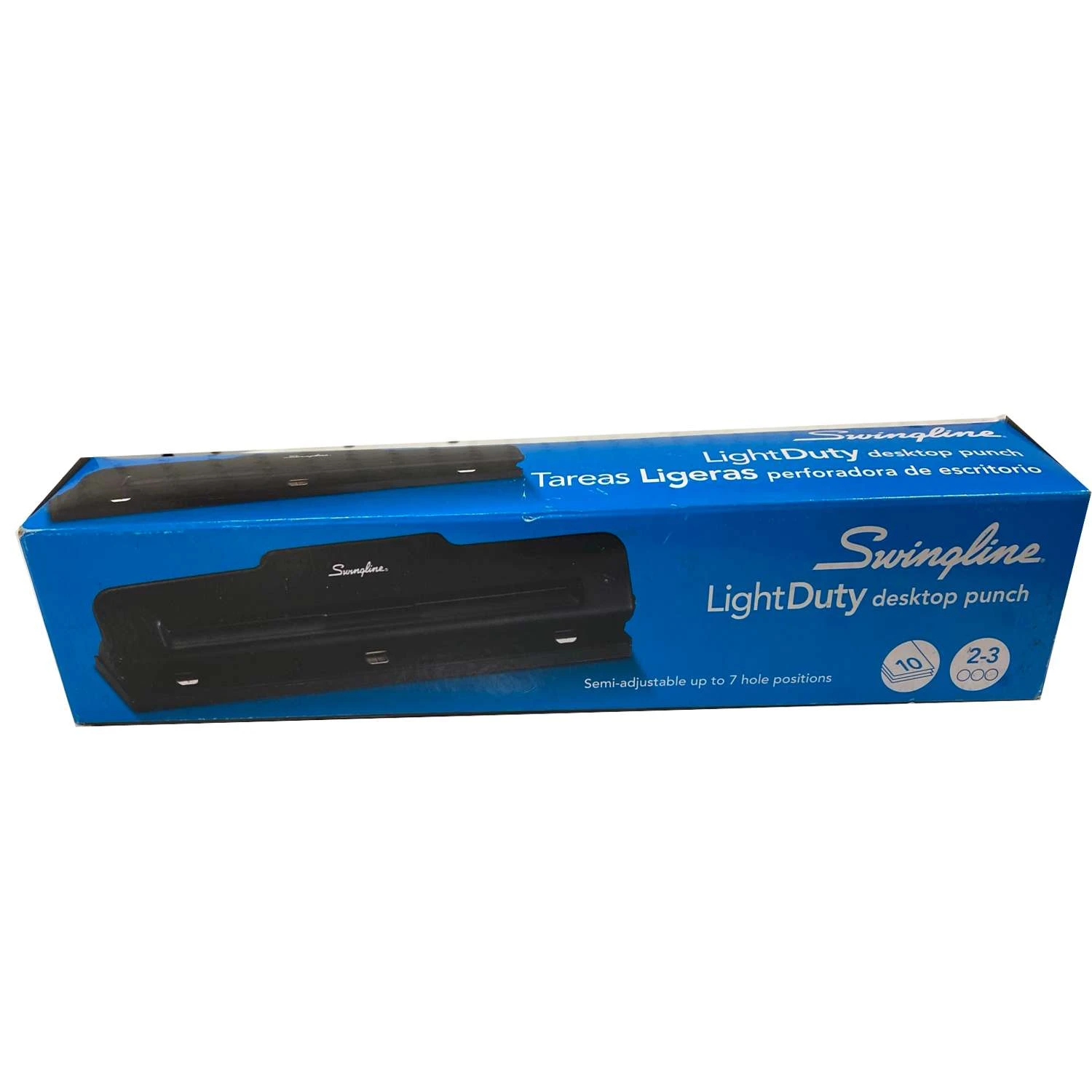 Swingline Light-Duty 10 Sheet Capacity 2 Or 3 Hole Paper Punch Black 5 Swingline Light-Duty 10 Sheet Capacity 2 Or 3 Hole Paper Punch Black - Image 5