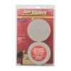SuperSliders Felt/Plastic Self Adhesive Protective Pad Beige/Black Round 5 In. W X 5 In. L 4 Pk