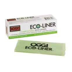 OGGI Eco-Liner 1.5 Gal Compost Bags Flat Top 40 Pk