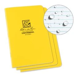 Rite In The Rain 4.75 In. W X 7 In. L Side Stapled Yellow All-Weather Notebook