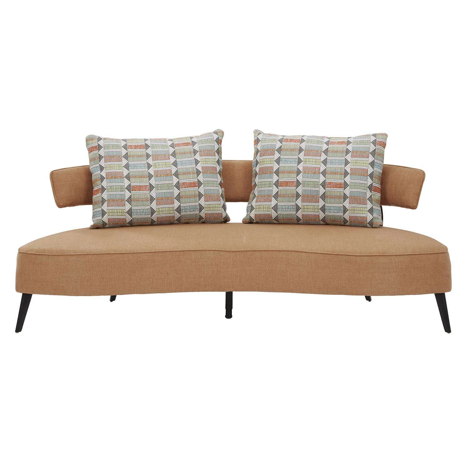 Signature Design By Ashley Hollyann Rust Fabric Contemporary Sofa 2 Signature Design By Ashley Hollyann Rust Fabric Contemporary Sofa - Image 2