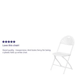 Flash Furniture Hercules White Plastic Contemporary Folding Chair 2 Pk -Oolys Shop dc663d4d 7109 4ddd 952f 23a22ec9a9e9