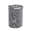 Wenko Cordoba Gray Polyester Collapsible Laundry Basket
