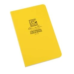 Rite In The Rain 4-5/8 In. W X 7-1/4 In. L Perfect Bound Yellow All-Weather Field Book