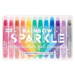 OOLY Washable Assorted Color Gel Crayons 12 Pk