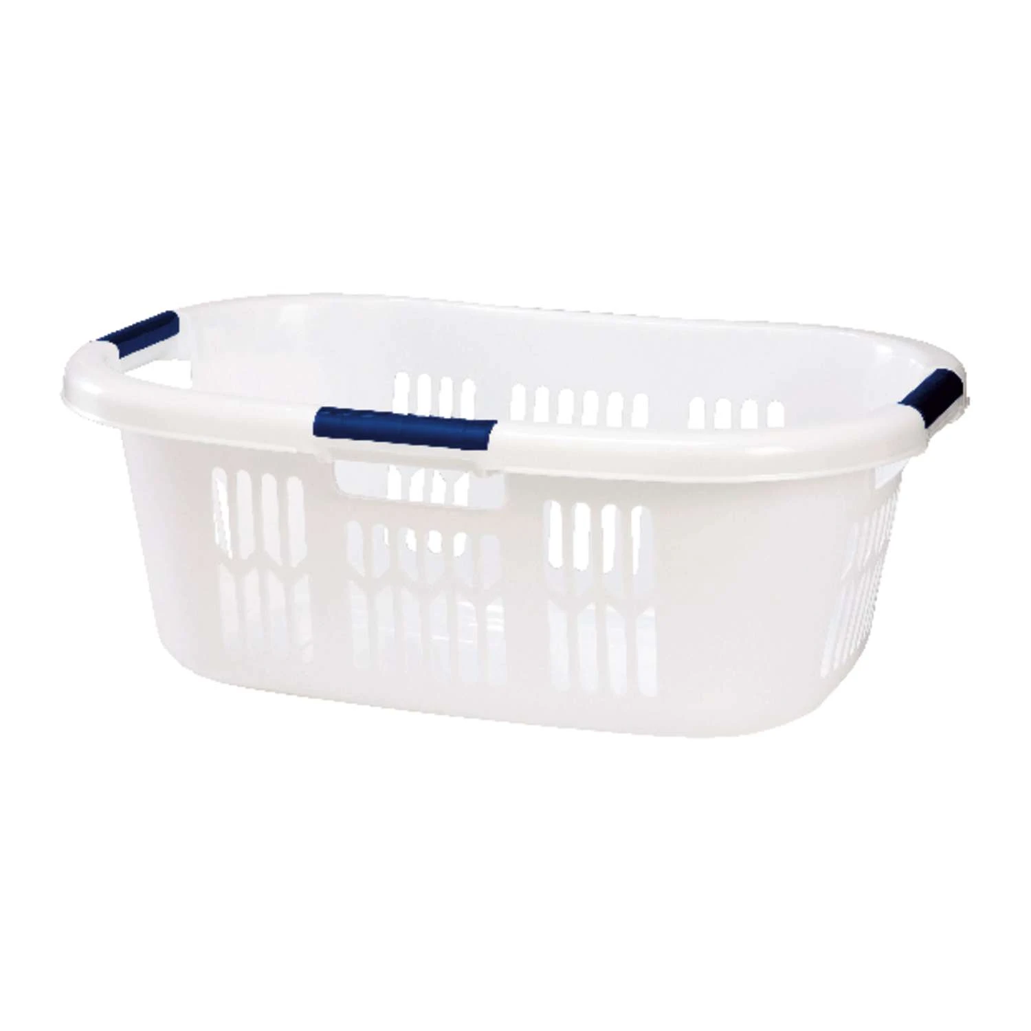 Rubbermaid White Polyethylene Laundry Basket 1 Rubbermaid White Polyethylene Laundry Basket