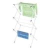 Whitmor 20.5 In. H X 22.5 In. W X 3.5 In. D Metal Accordian Collapsible Clothes Drying Rack