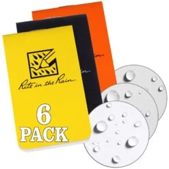 Rite In The Rain 2 In. W X 3 In. L Stapled Assorted All-Weather Notebook