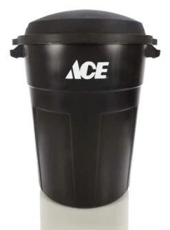 Ace 32 Gal Black Plastic Garbage Can Lid Included 5 Ace 32 Gal Black Plastic Garbage Can Lid Included -Oolys Shop f101b02d 0a68 4eb1 8c4a 2d018b31595e