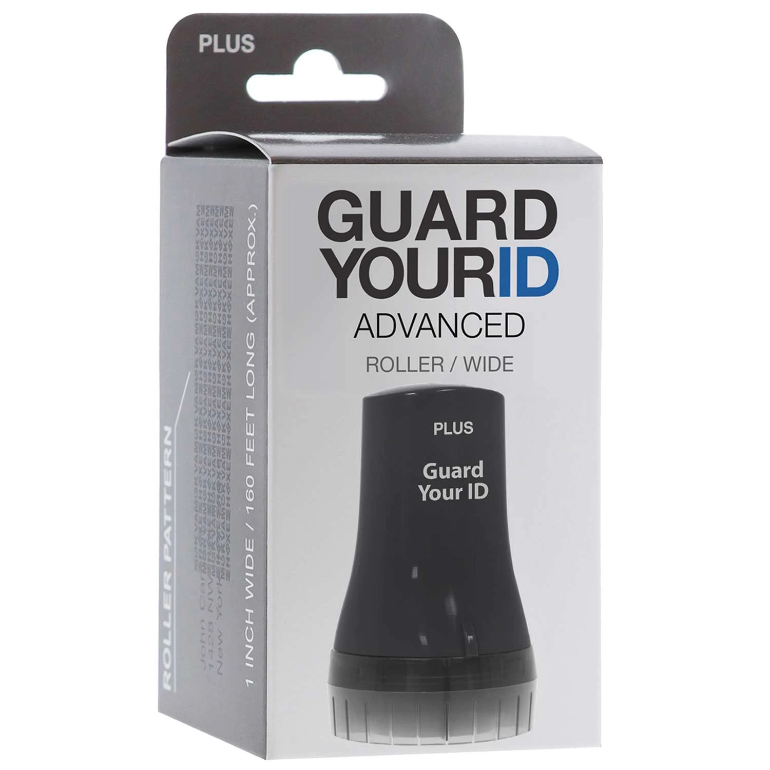 PLUS Guard Your ID 3.25 In. H X 1.8 In. W Round Black Identity Protection Roller 1 Pk 2 PLUS Guard Your ID 3.25 In. H X 1.8 In. W Round Black Identity Protection Roller 1 Pk - Image 2
