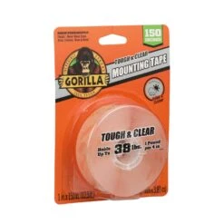 Gorilla Double Sided 1 In. W X 150 In. L Mounting Tape Clear -Oolys Shop f986f2ad 3438 4915 b4d4 e20135304c1f