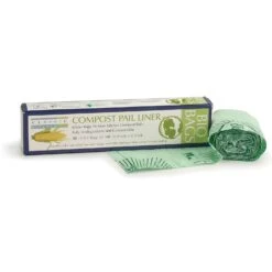 RSVP International ENDURANCE 6 Gal Compost Bags Twist Tie 50 Pk 0.62 Mil