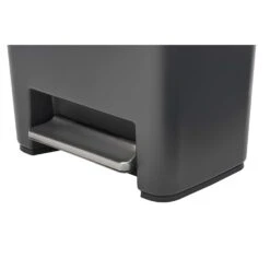 Rubbermaid Premier Series III 13 Gal Gray Plastic/Stainless Steel Step On Trash Can -Oolys Shop fdc25304 cfe9 4e9a 8234 23102a8da305