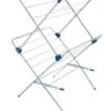 Polder 37.5 In. H X 23.5 In. W X 21.25 In. D Plastic/Steel Accordian Collapsible Clothes Drying Rack
